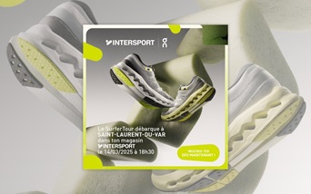 Intersport x ON : Run exclusif