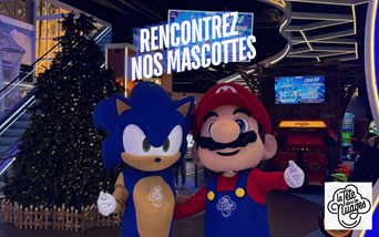 Déambulation de Sonic et Mario