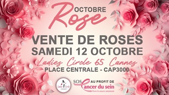 Vente de roses solidaires